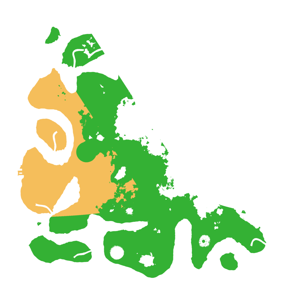 Biome Rust Map: Procedural Map, Size: 3850, Seed: 1752782357