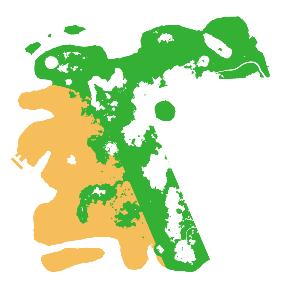 Biome Rust Map: Procedural Map, Size: 4000, Seed: 97571586