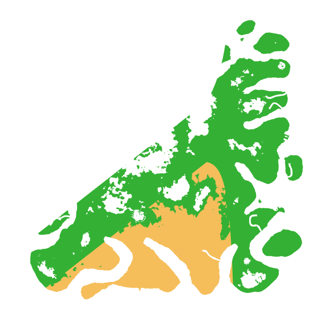 Biome Rust Map: Procedural Map, Size: 4500, Seed: 5858575