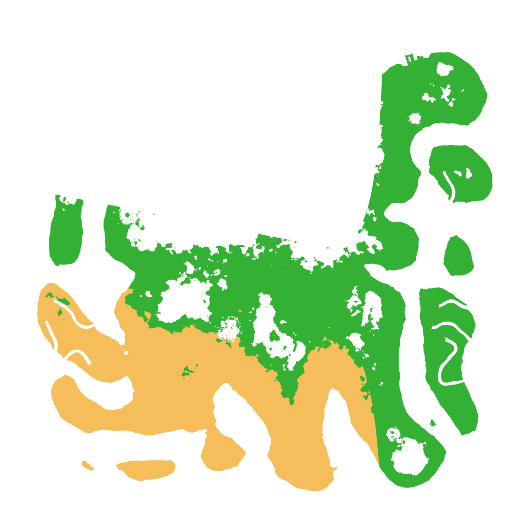 Biome Rust Map: Procedural Map, Size: 4000, Seed: 654122358