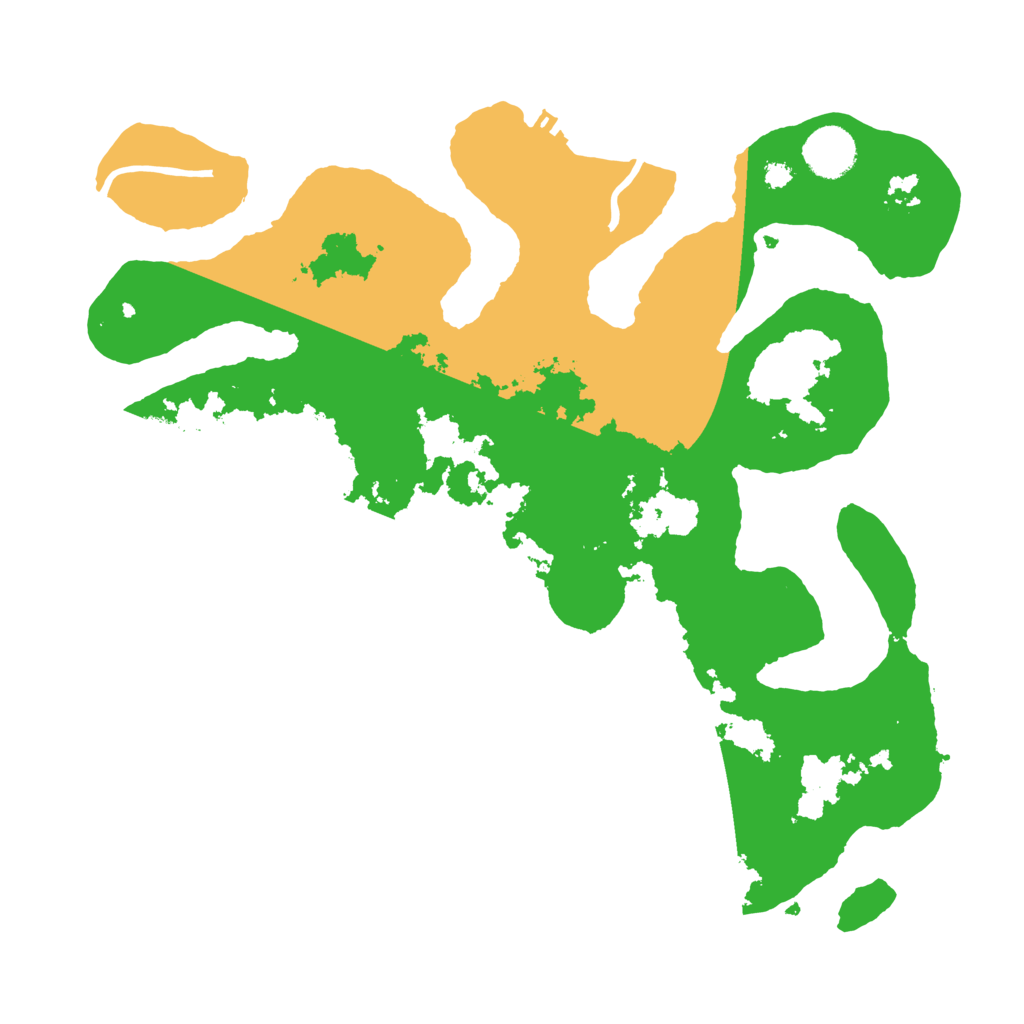 Biome Rust Map: Procedural Map, Size: 3550, Seed: 686764