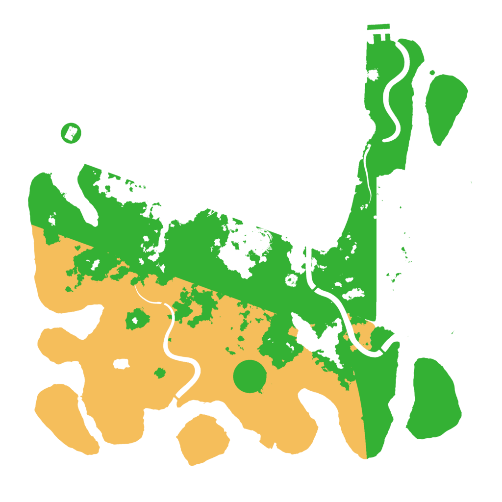 Biome Rust Map: Procedural Map, Size: 4000, Seed: 15727424