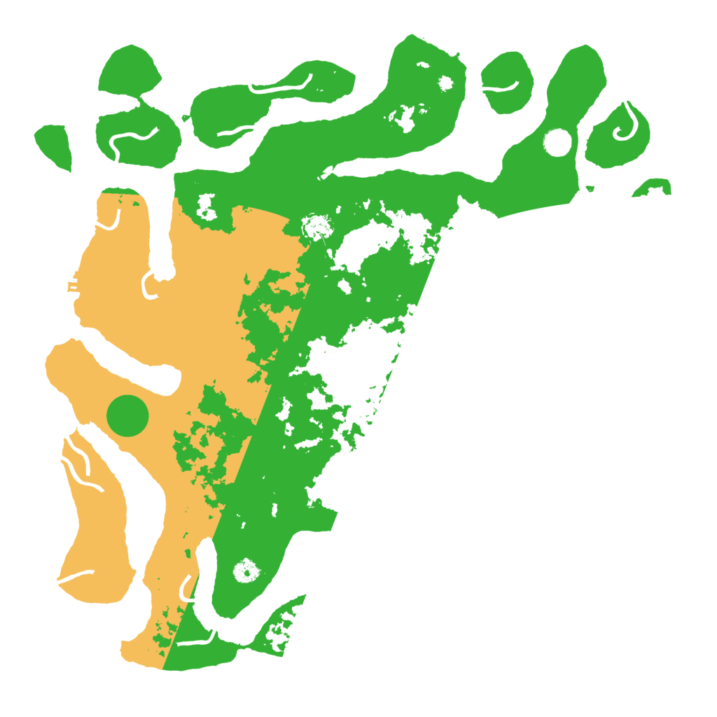 Biome Rust Map: Procedural Map, Size: 4500, Seed: 2620327