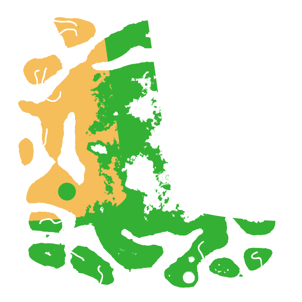 Biome Rust Map: Procedural Map, Size: 4500, Seed: 1486415