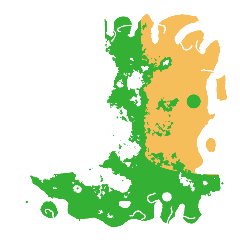 Biome Rust Map: Procedural Map, Size: 4550, Seed: 81