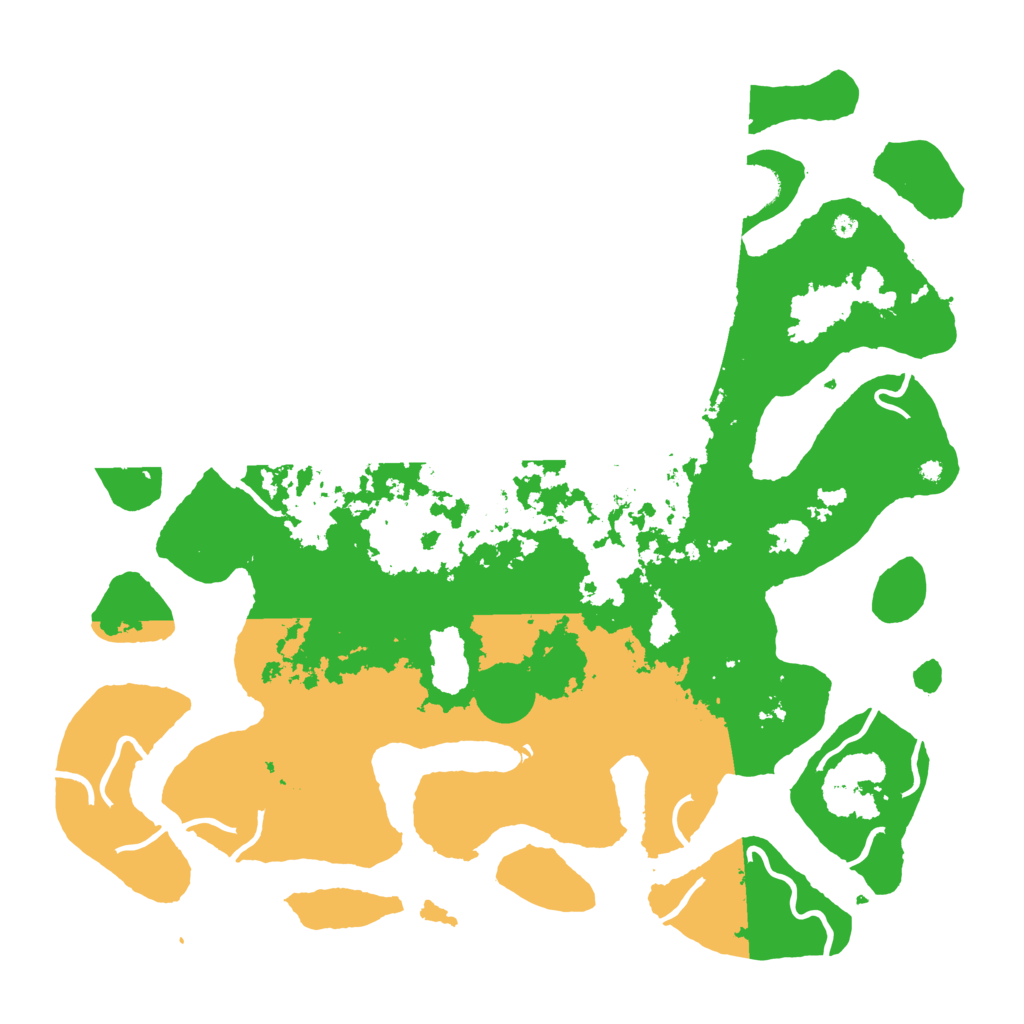 Biome Rust Map: Procedural Map, Size: 4500, Seed: 1169712