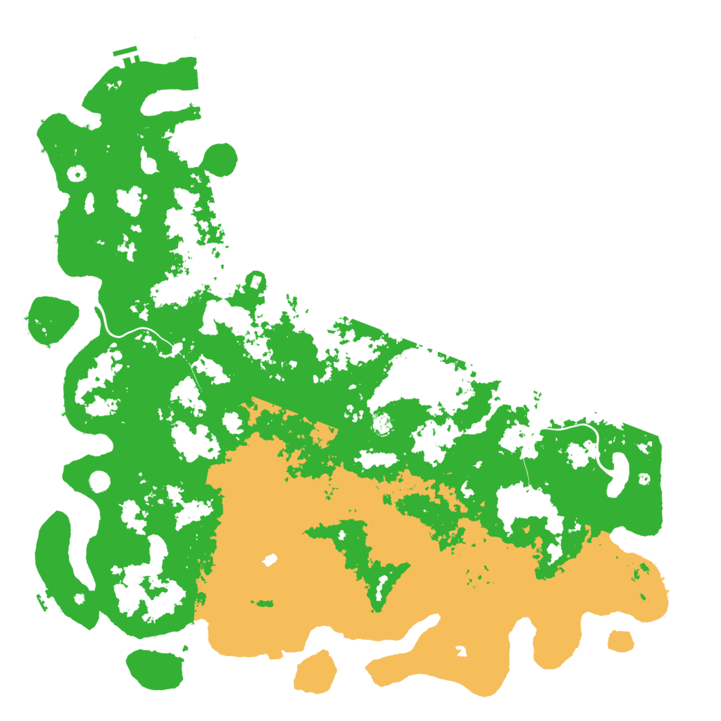 Biome Rust Map: Procedural Map, Size: 6000, Seed: 1532035307