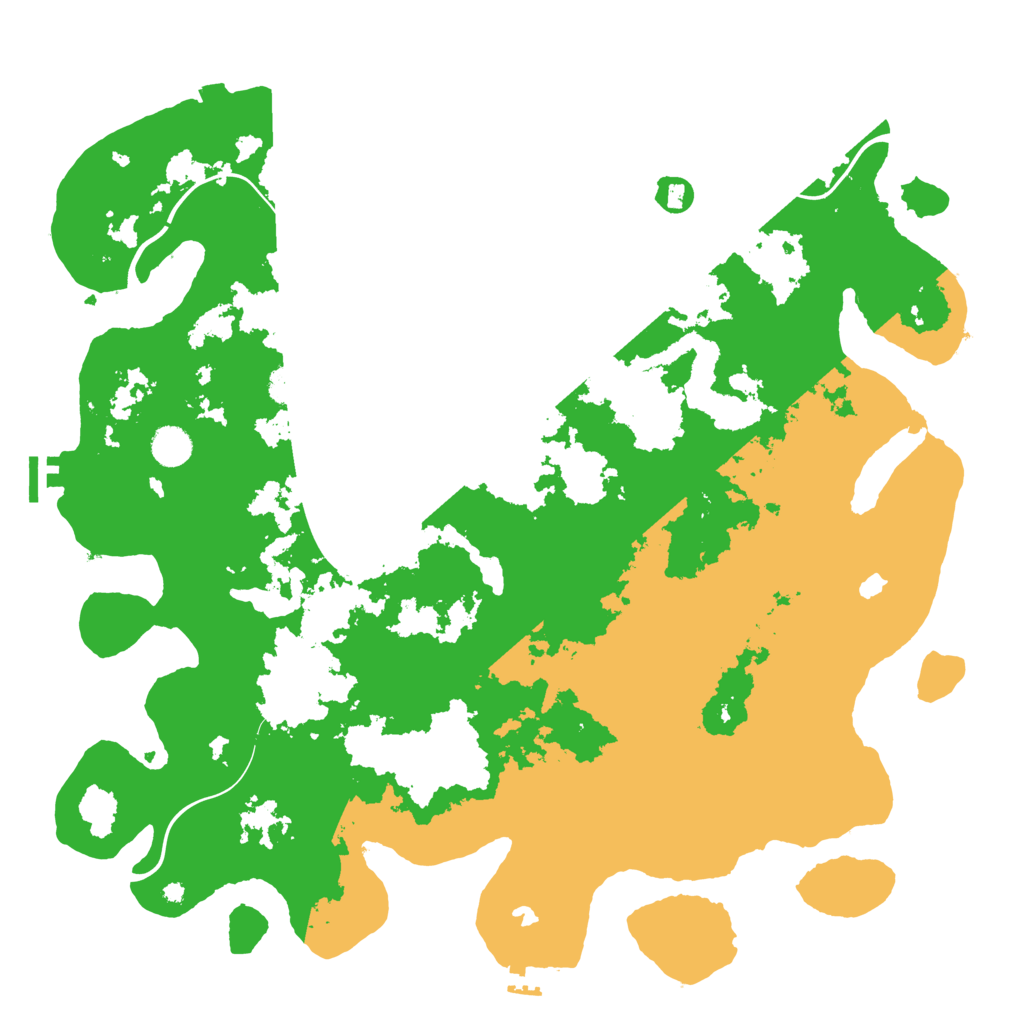 Biome Rust Map: Procedural Map, Size: 4500, Seed: 4981368