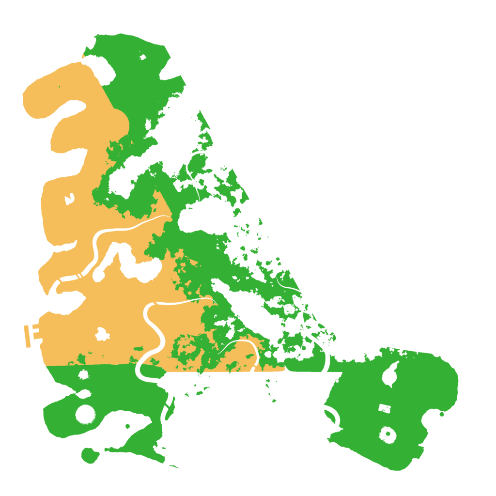 Biome Rust Map: Procedural Map, Size: 4500, Seed: 1348922119