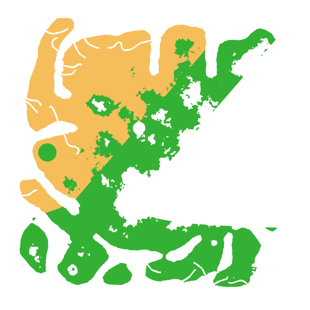 Biome Rust Map: Procedural Map, Size: 4500, Seed: 1270315