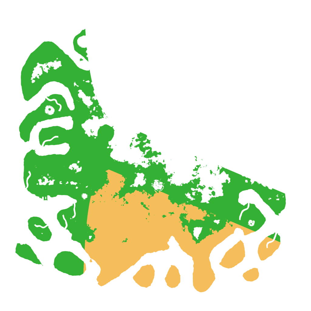 Biome Rust Map: Procedural Map, Size: 5000, Seed: 778094