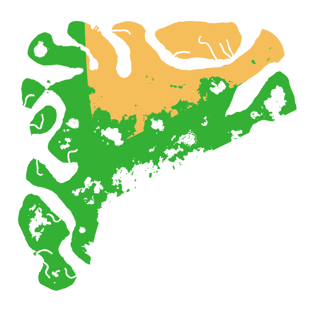 Biome Rust Map: Procedural Map, Size: 4500, Seed: 3093467