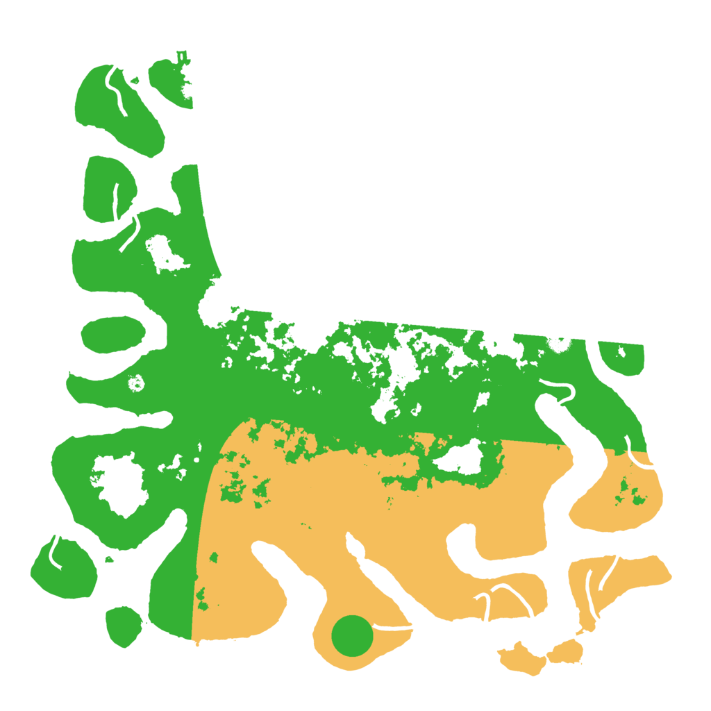 Biome Rust Map: Procedural Map, Size: 4500, Seed: 5171961