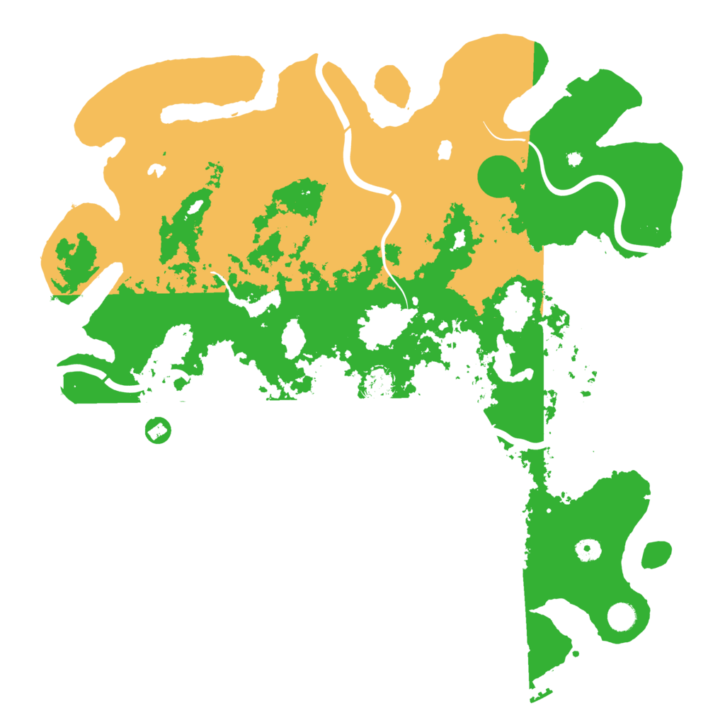 Biome Rust Map: Procedural Map, Size: 4500, Seed: 4445638
