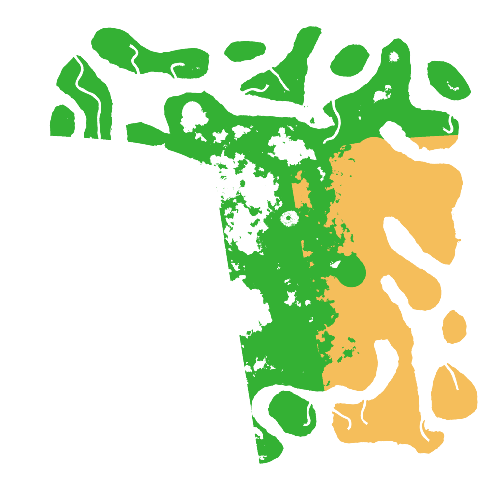 Biome Rust Map: Procedural Map, Size: 4500, Seed: 2279830