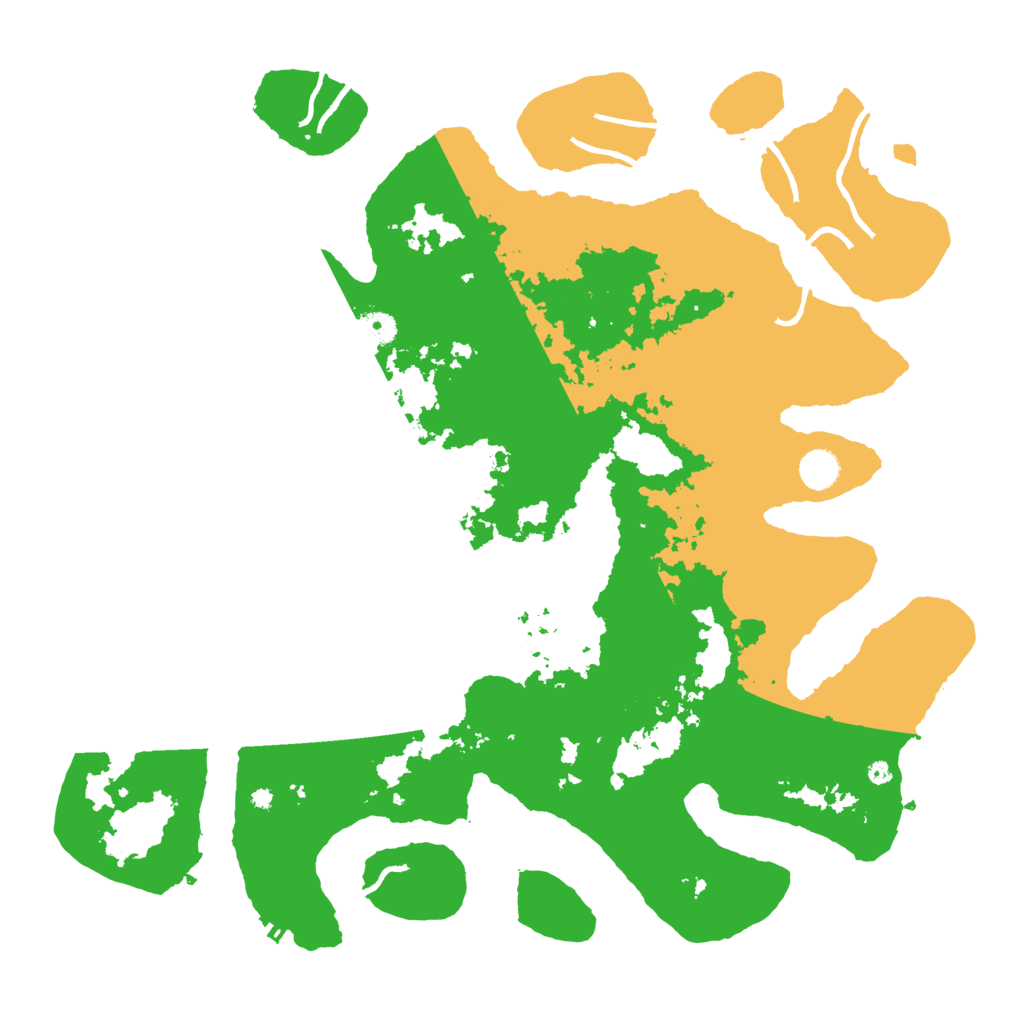 Biome Rust Map: Procedural Map, Size: 4500, Seed: 2705510