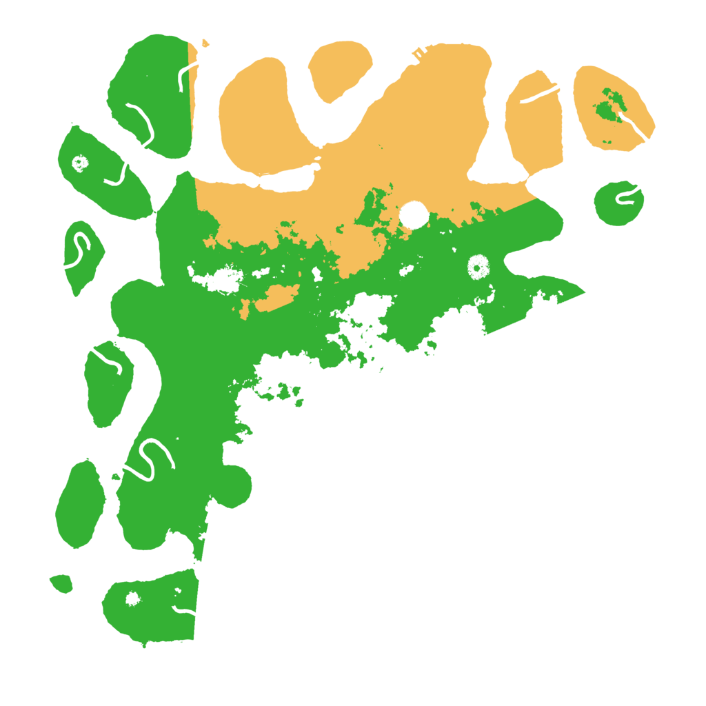 Biome Rust Map: Procedural Map, Size: 4500, Seed: 323011