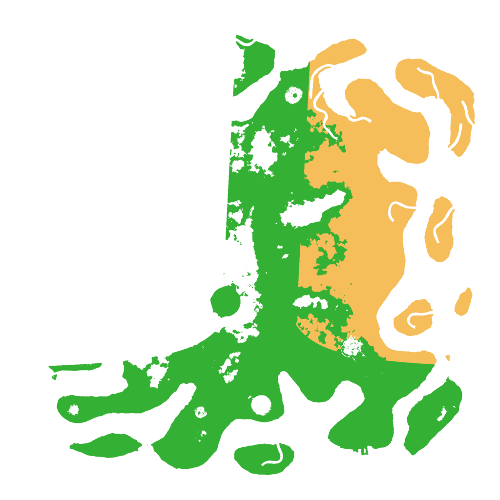 Biome Rust Map: Procedural Map, Size: 4500, Seed: 1247926