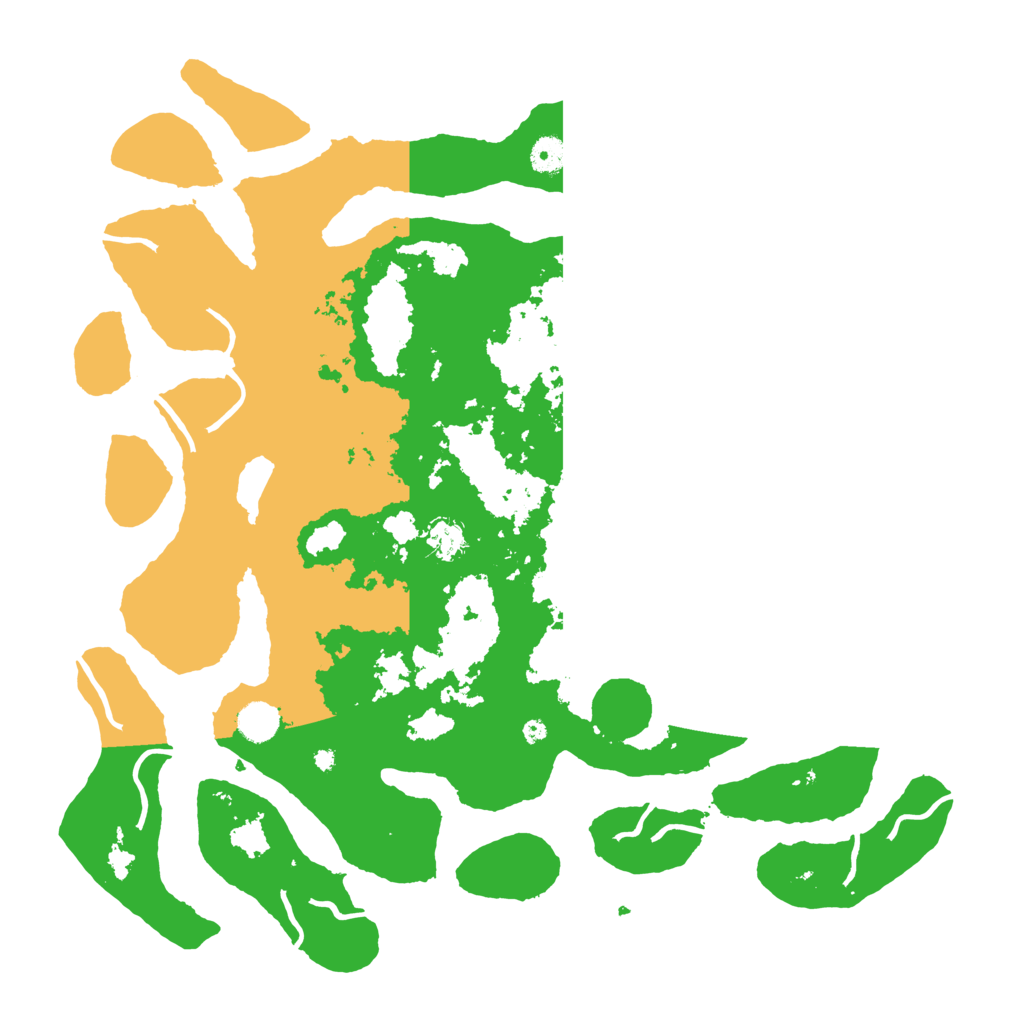 Biome Rust Map: Procedural Map, Size: 4500, Seed: 2192264