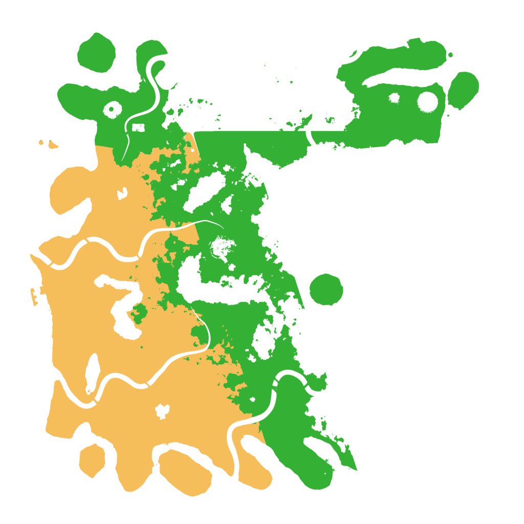 Biome Rust Map: Procedural Map, Size: 4500, Seed: 3404577