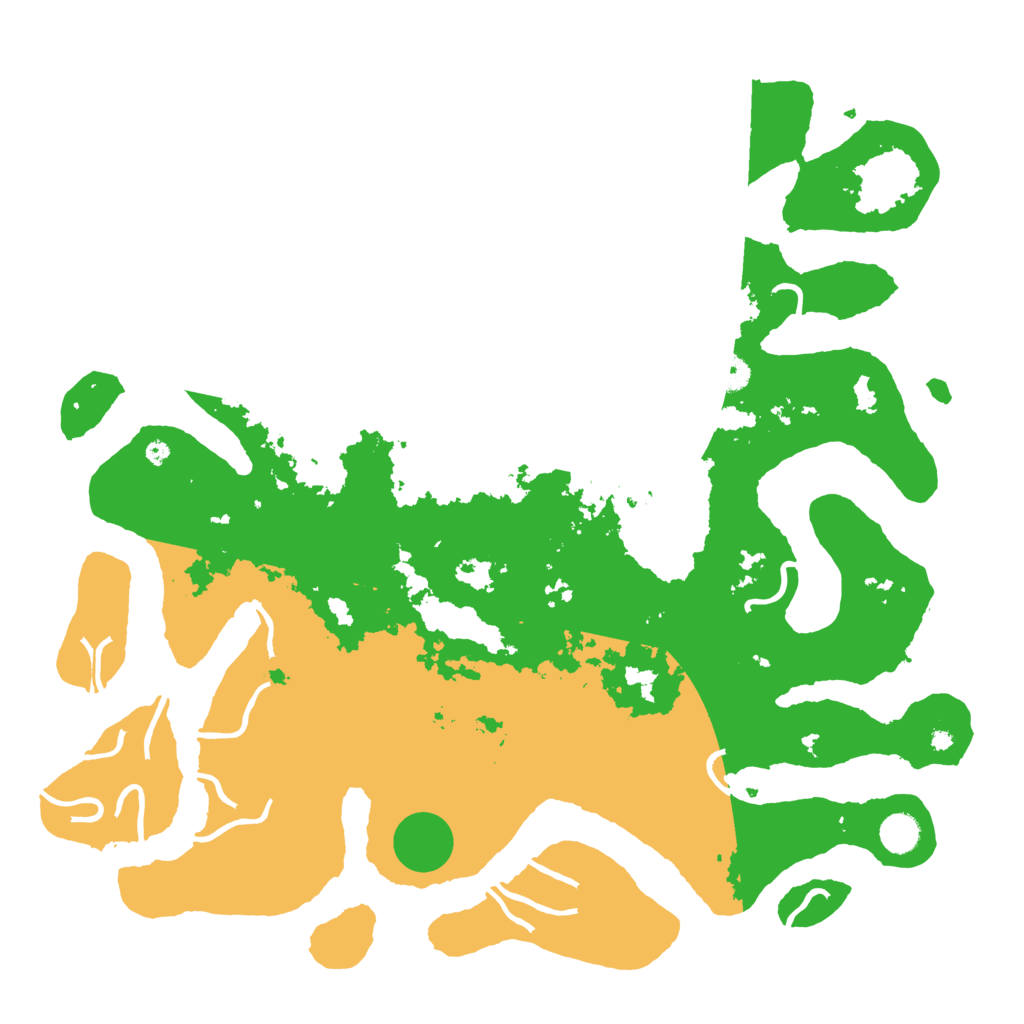 Biome Rust Map: Procedural Map, Size: 4500, Seed: 5375712