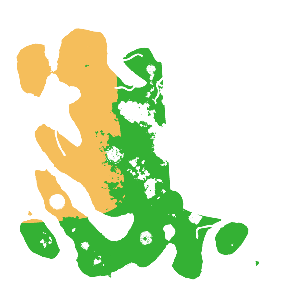 Biome Rust Map: Procedural Map, Size: 3500, Seed: 1056742961