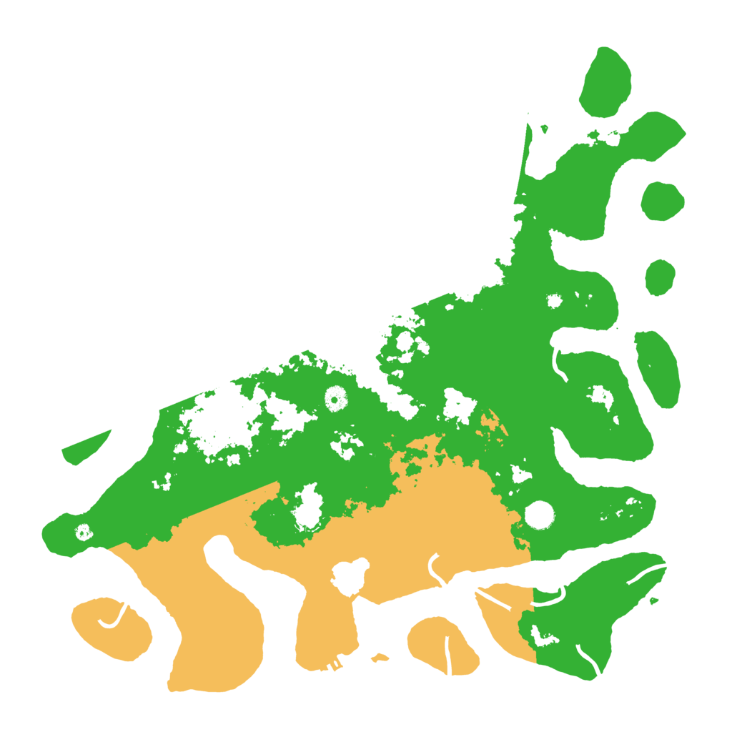 Biome Rust Map: Procedural Map, Size: 4500, Seed: 713009