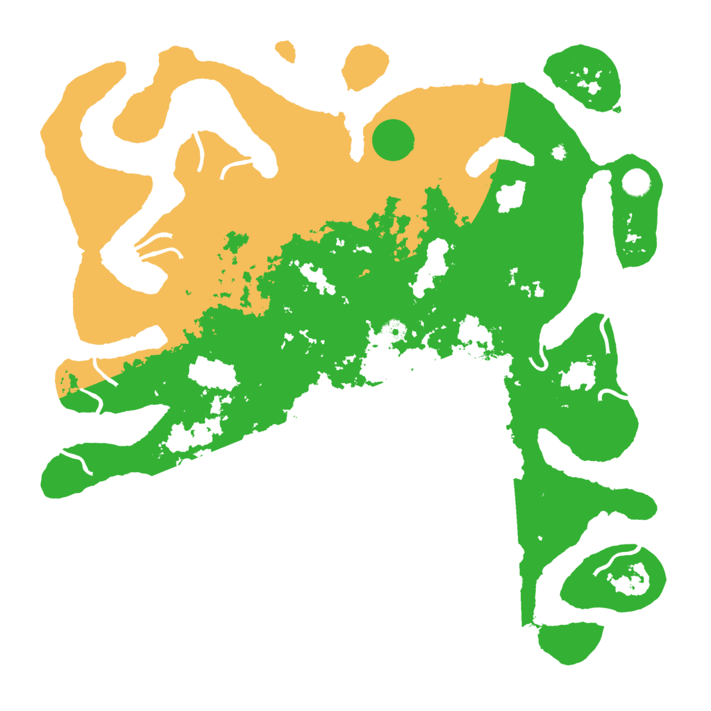 Biome Rust Map: Procedural Map, Size: 4500, Seed: 2404067