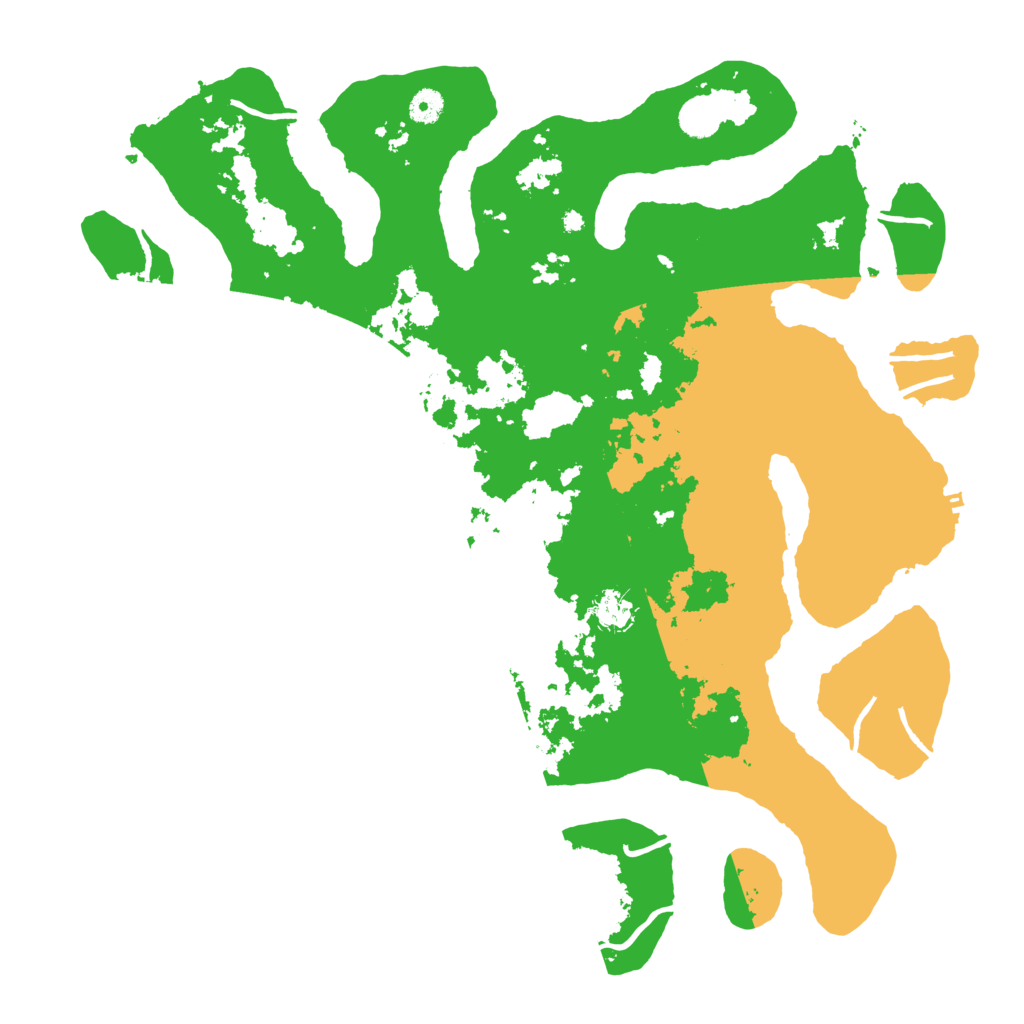 Biome Rust Map: Procedural Map, Size: 4500, Seed: 2803482