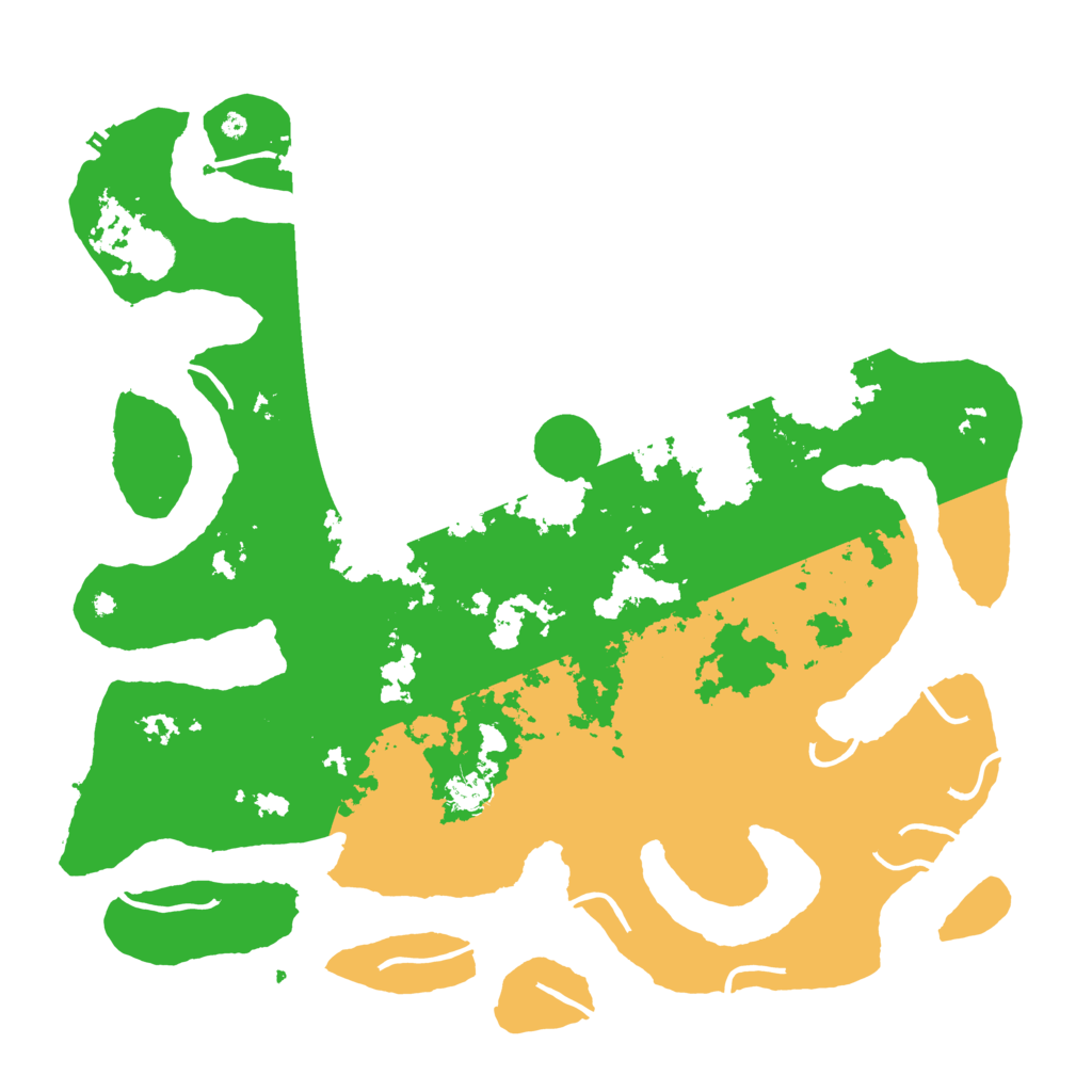 Biome Rust Map: Procedural Map, Size: 4500, Seed: 709717