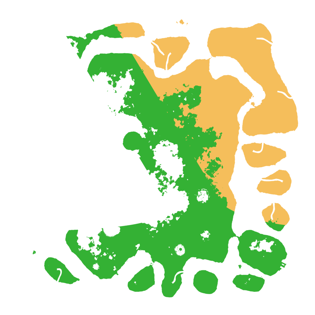 Biome Rust Map: Procedural Map, Size: 4500, Seed: 4411879