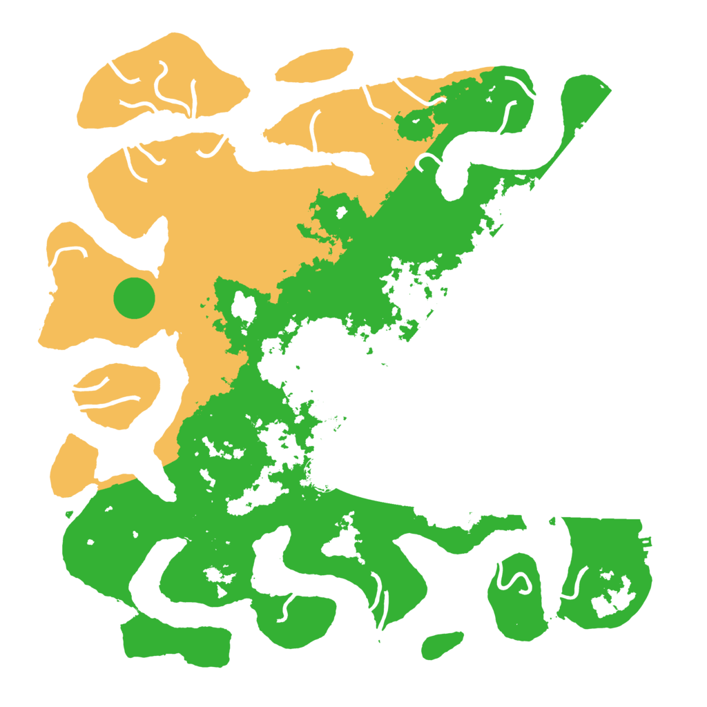 Biome Rust Map: Procedural Map, Size: 4500, Seed: 4578058