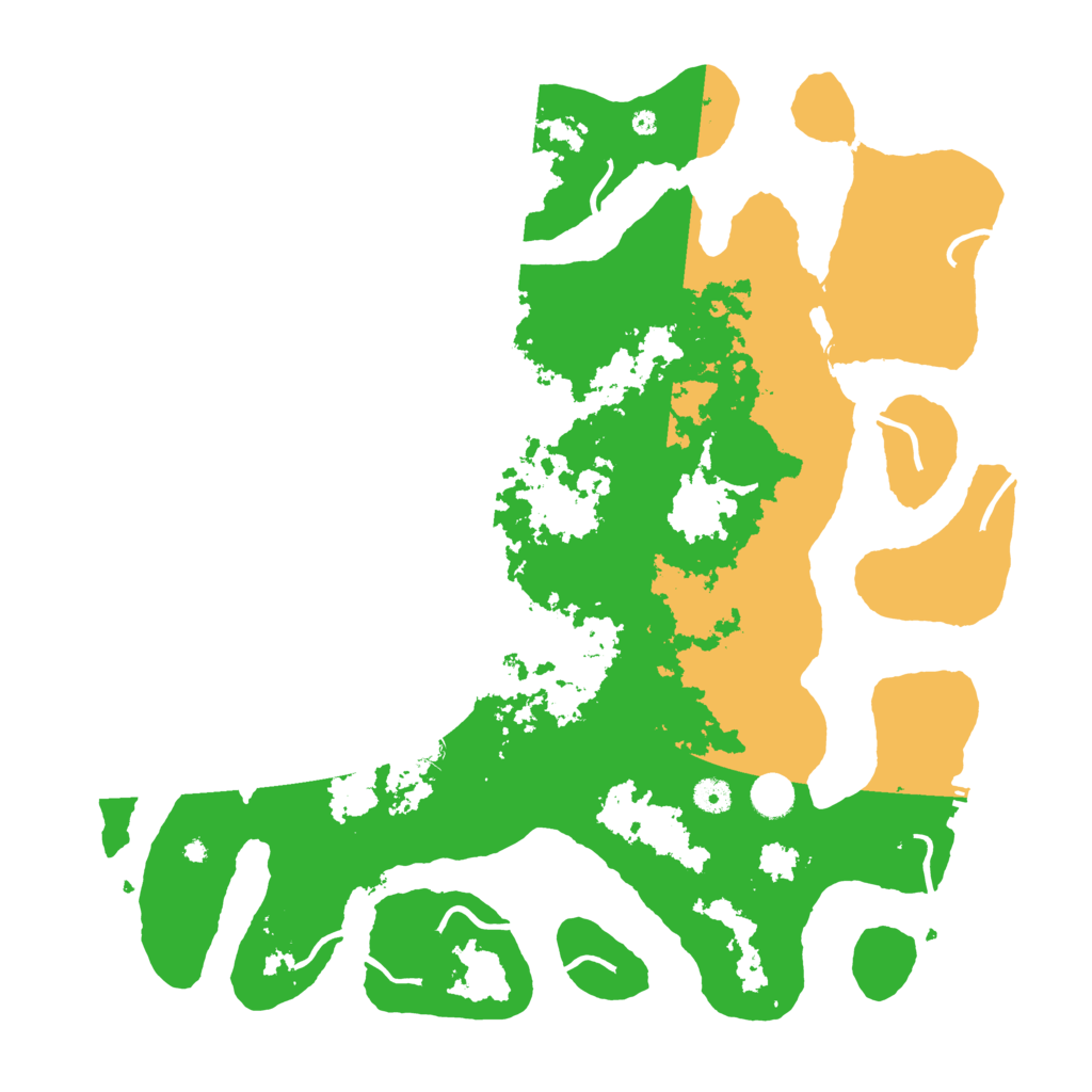 Biome Rust Map: Procedural Map, Size: 4500, Seed: 5572989