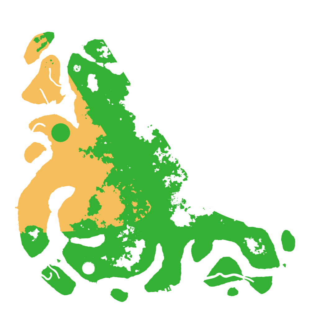 Biome Rust Map: Procedural Map, Size: 4500, Seed: 3542140