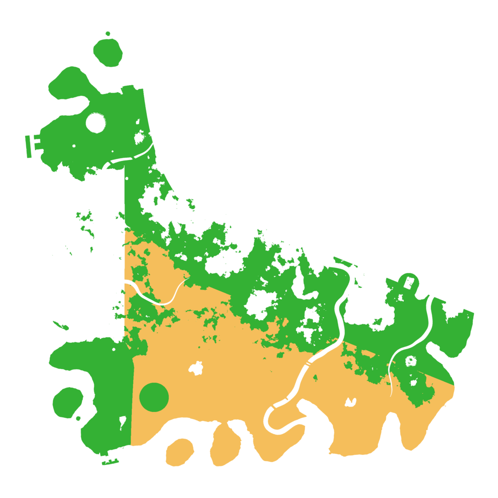 Biome Rust Map: Procedural Map, Size: 4500, Seed: 1399326