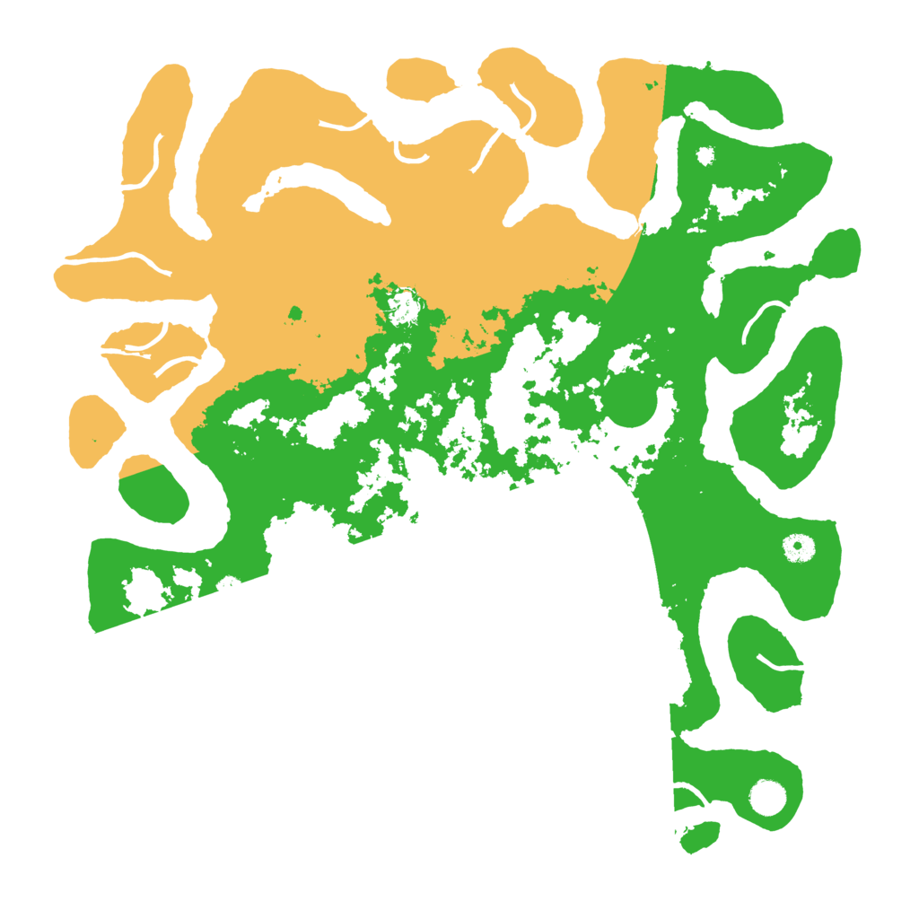 Biome Rust Map: Procedural Map, Size: 4500, Seed: 69488946