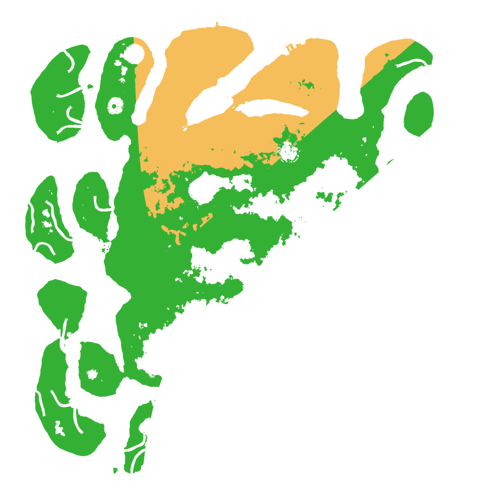 Biome Rust Map: Procedural Map, Size: 4500, Seed: 1004750