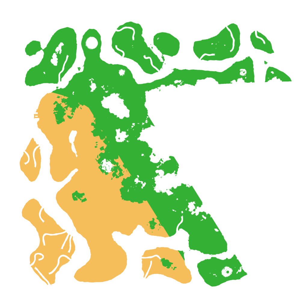 Biome Rust Map: Procedural Map, Size: 4500, Seed: 6160965