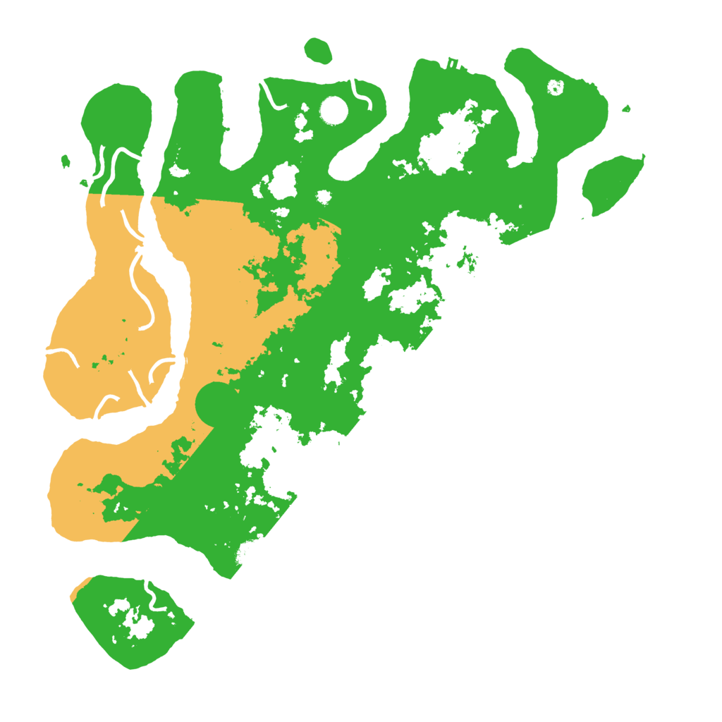 Biome Rust Map: Procedural Map, Size: 4500, Seed: 5574114