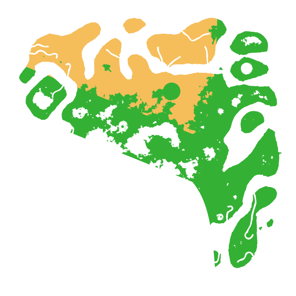 Biome Rust Map: Procedural Map, Size: 4500, Seed: 847339