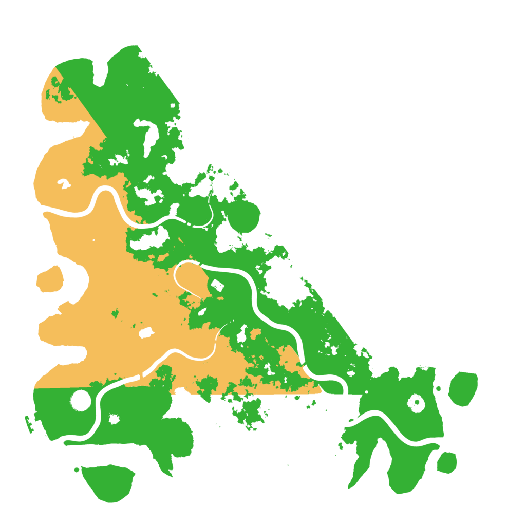 Biome Rust Map: Procedural Map, Size: 4500, Seed: 3916214