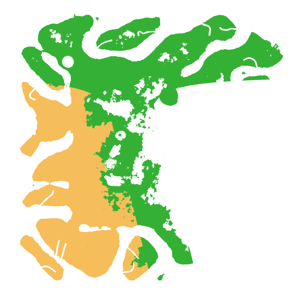 Biome Rust Map: Procedural Map, Size: 4500, Seed: 4970386