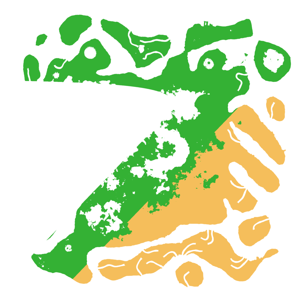 Biome Rust Map: Procedural Map, Size: 4500, Seed: 830225