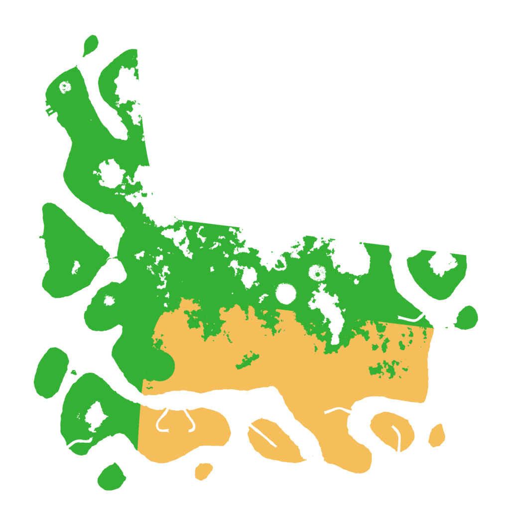 Biome Rust Map: Procedural Map, Size: 4500, Seed: 1215782