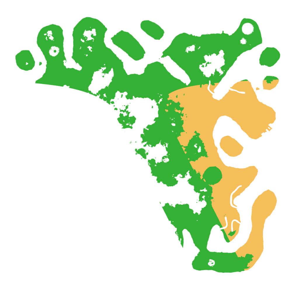 Biome Rust Map: Procedural Map, Size: 4500, Seed: 4237706