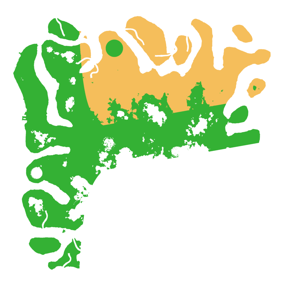 Biome Rust Map: Procedural Map, Size: 4500, Seed: 54168473