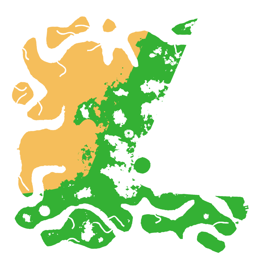 Biome Rust Map: Procedural Map, Size: 4500, Seed: 1197889