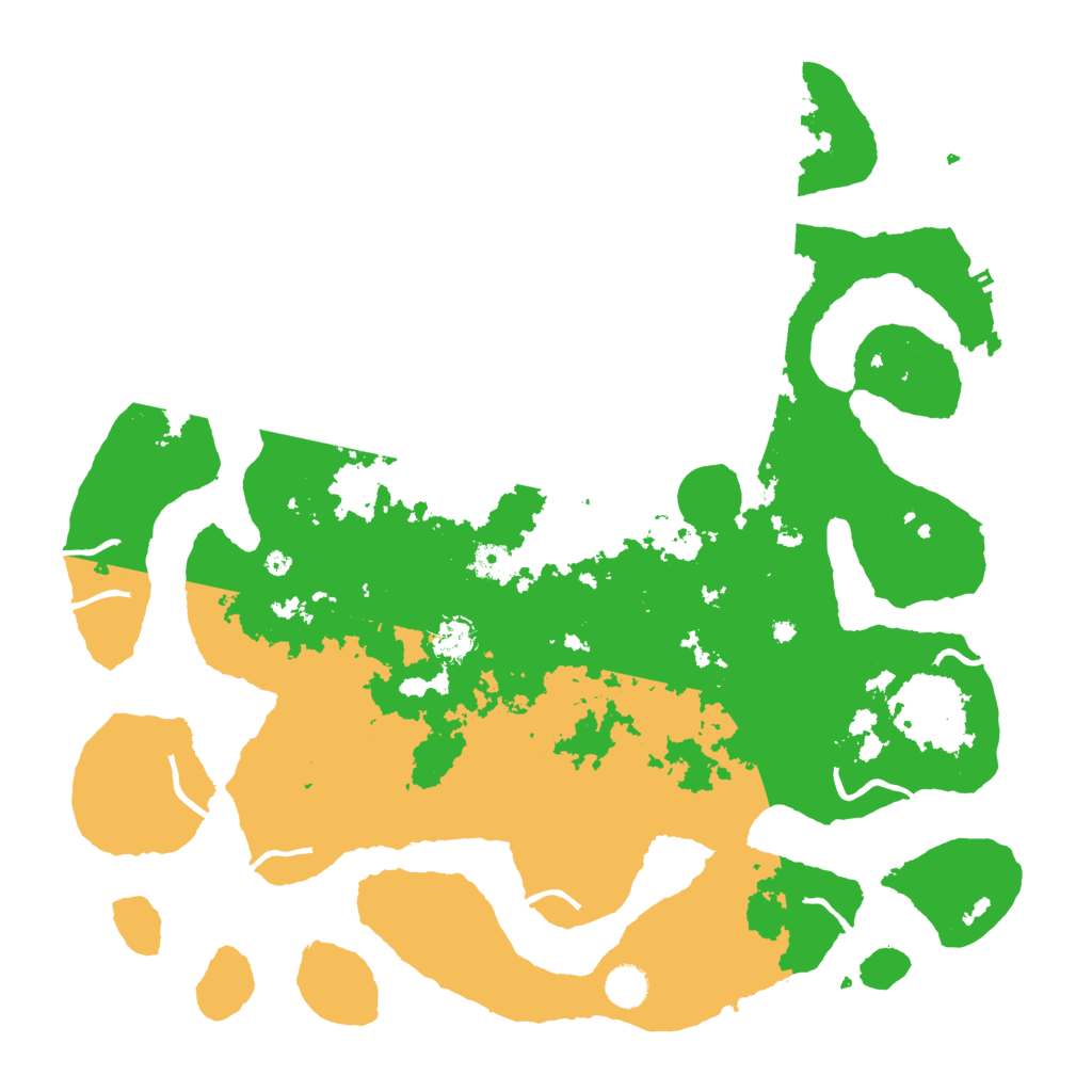 Biome Rust Map: Procedural Map, Size: 4500, Seed: 6284795