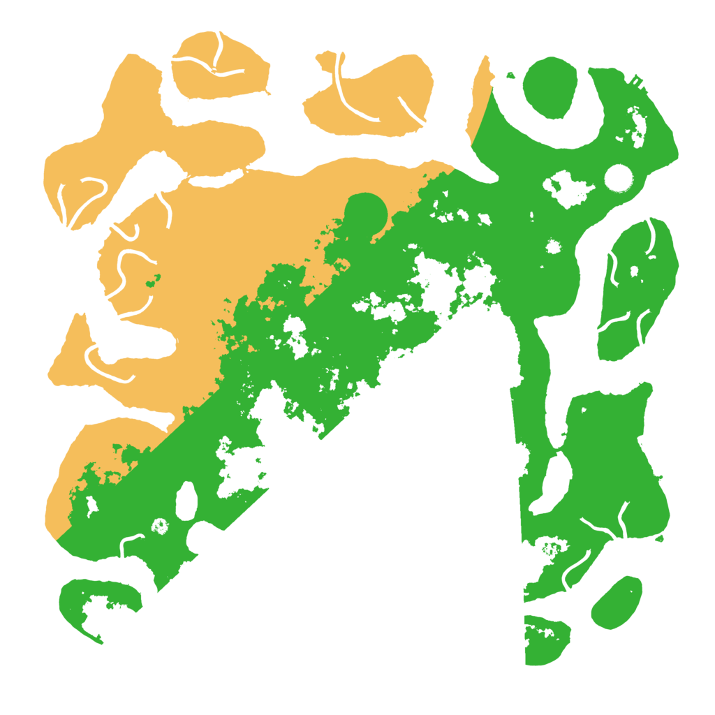 Biome Rust Map: Procedural Map, Size: 4500, Seed: 1868621