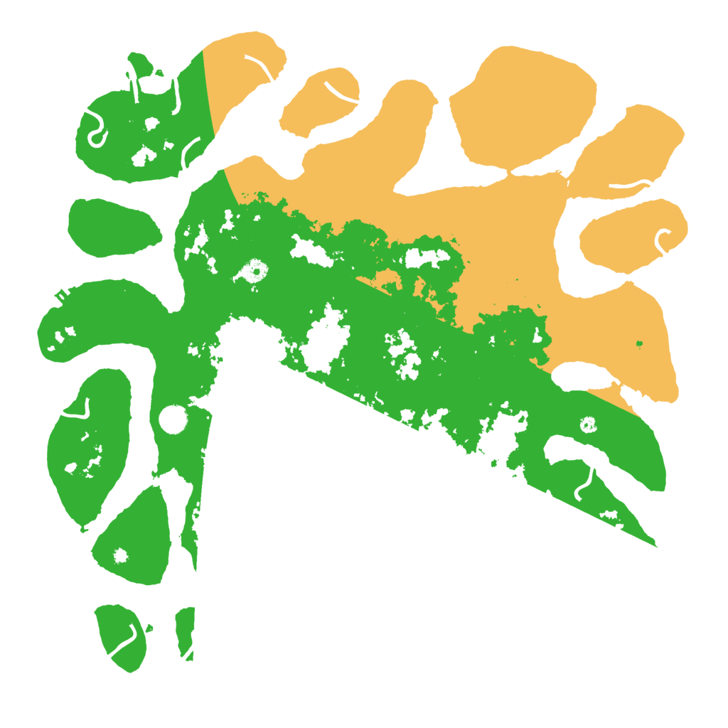 Biome Rust Map: Procedural Map, Size: 4500, Seed: 4943731